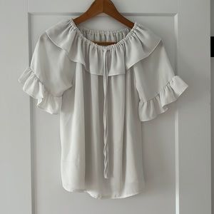 Off the shoulder top